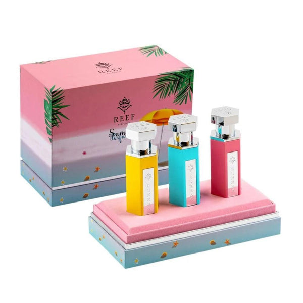 Mini-Sommerkollektion, x 15 ml EDP-Parfüm REEF Perfumes UK